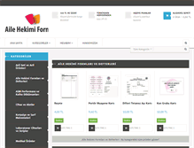 Tablet Screenshot of ailehekimiformlari.com